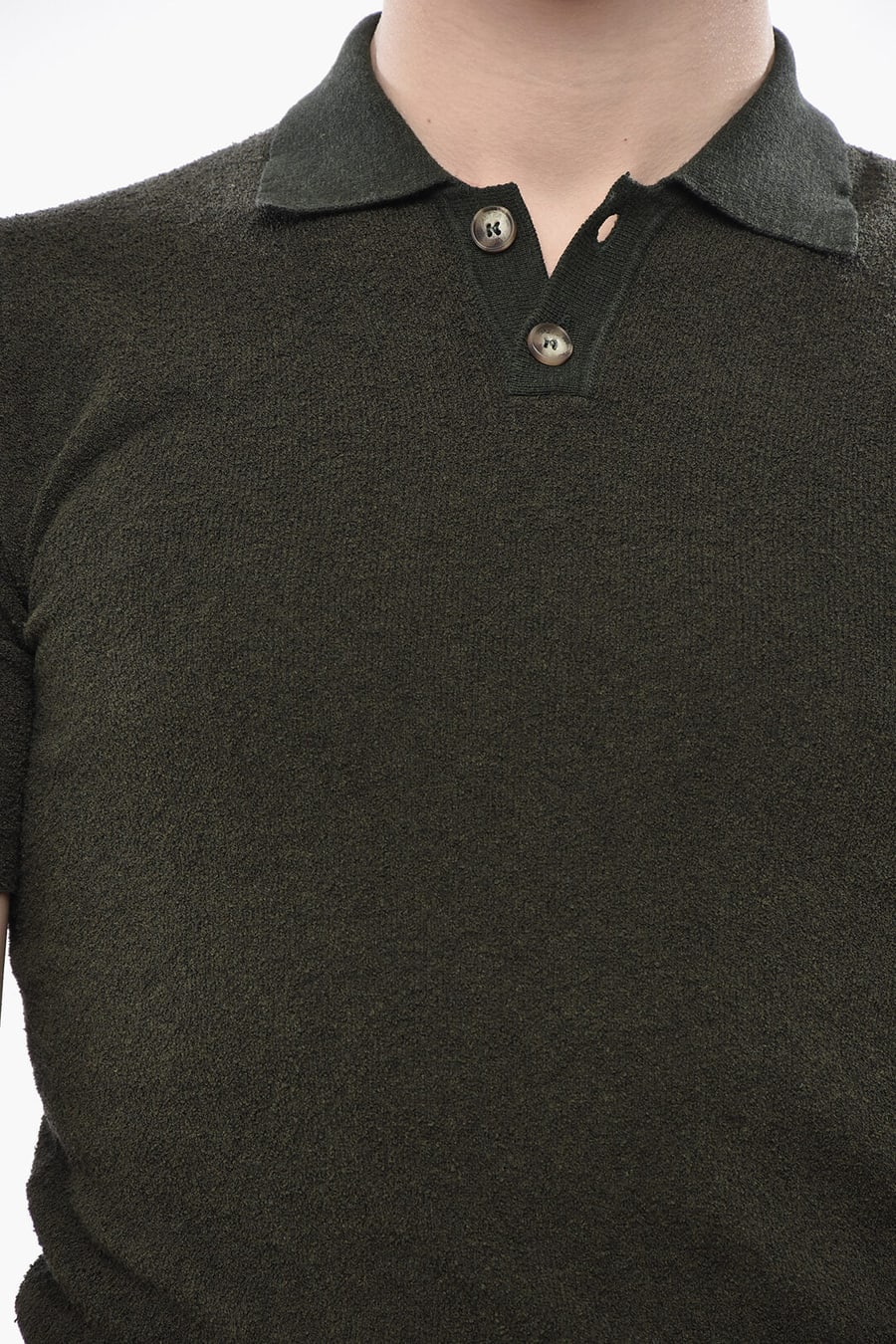 Altea 2850~Solid Cotton Terry Polo, view 3