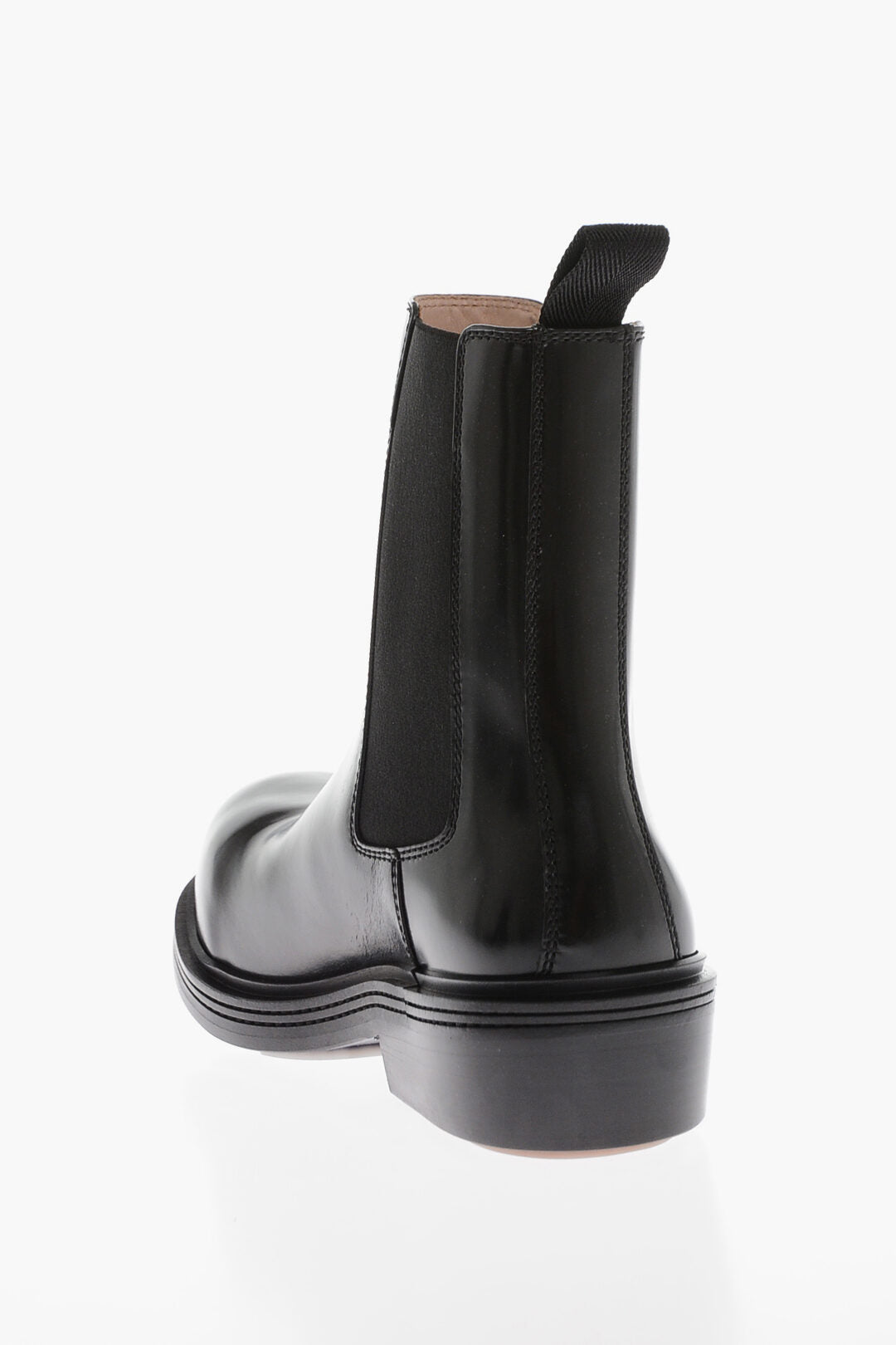 Bottega Veneta 3500~Chelsea Ankle Boots FIREMAN with Rubber Sole, view 2
