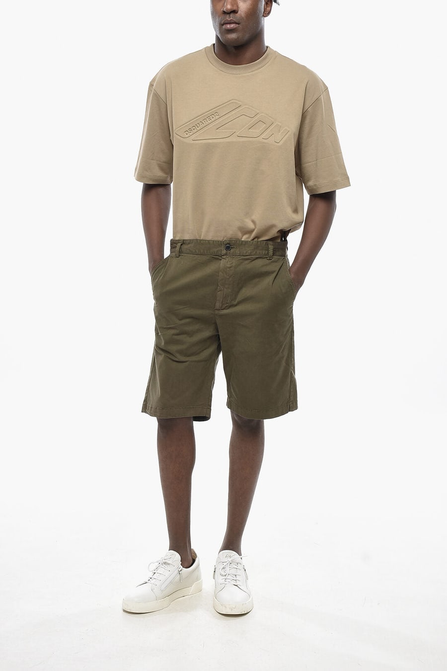 Diesel 2850~Plain Shorts P-LARS-SHORT-IN, view 4