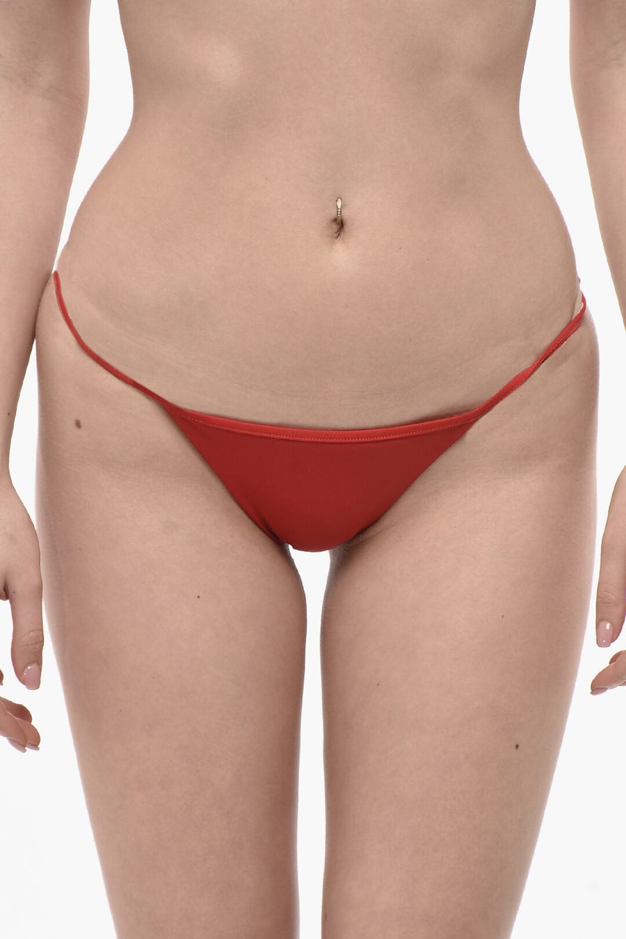 Dsquared2 2550~Solid-Color Bikini Briefs With Printed Logo