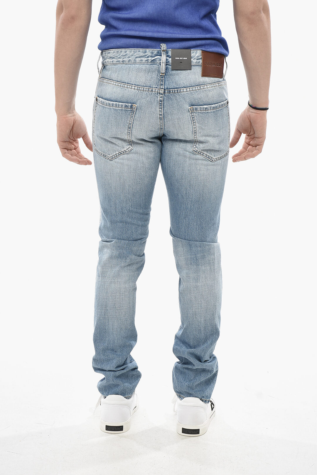 Dsquared2 2750~Cool Guy Fit Denim Jeans Light Wash 16cm, view 2