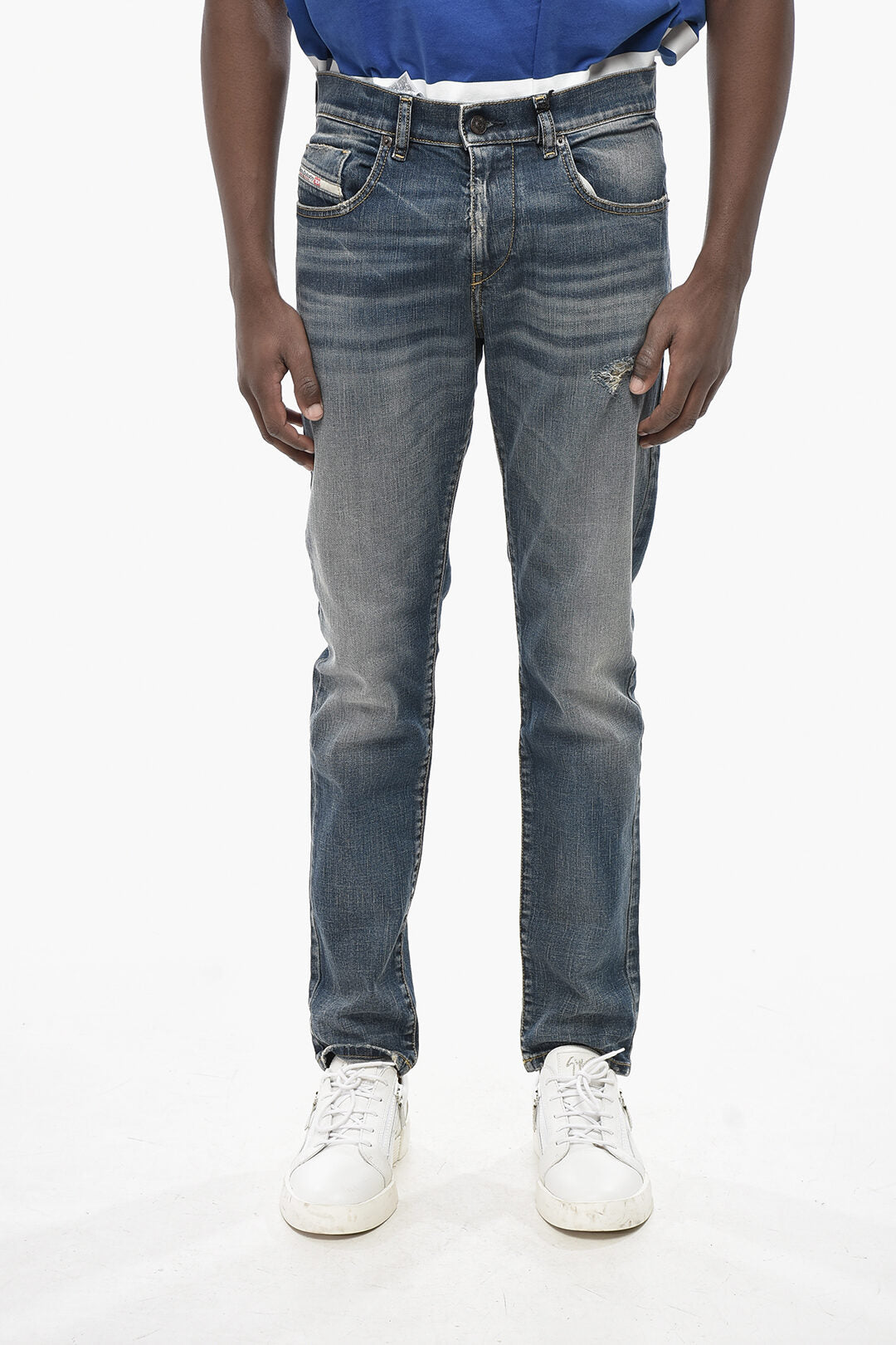 Diesel 0138~Slim Fit Jeans 2019 D-STRUKT-R Mid Rise 16cm L32