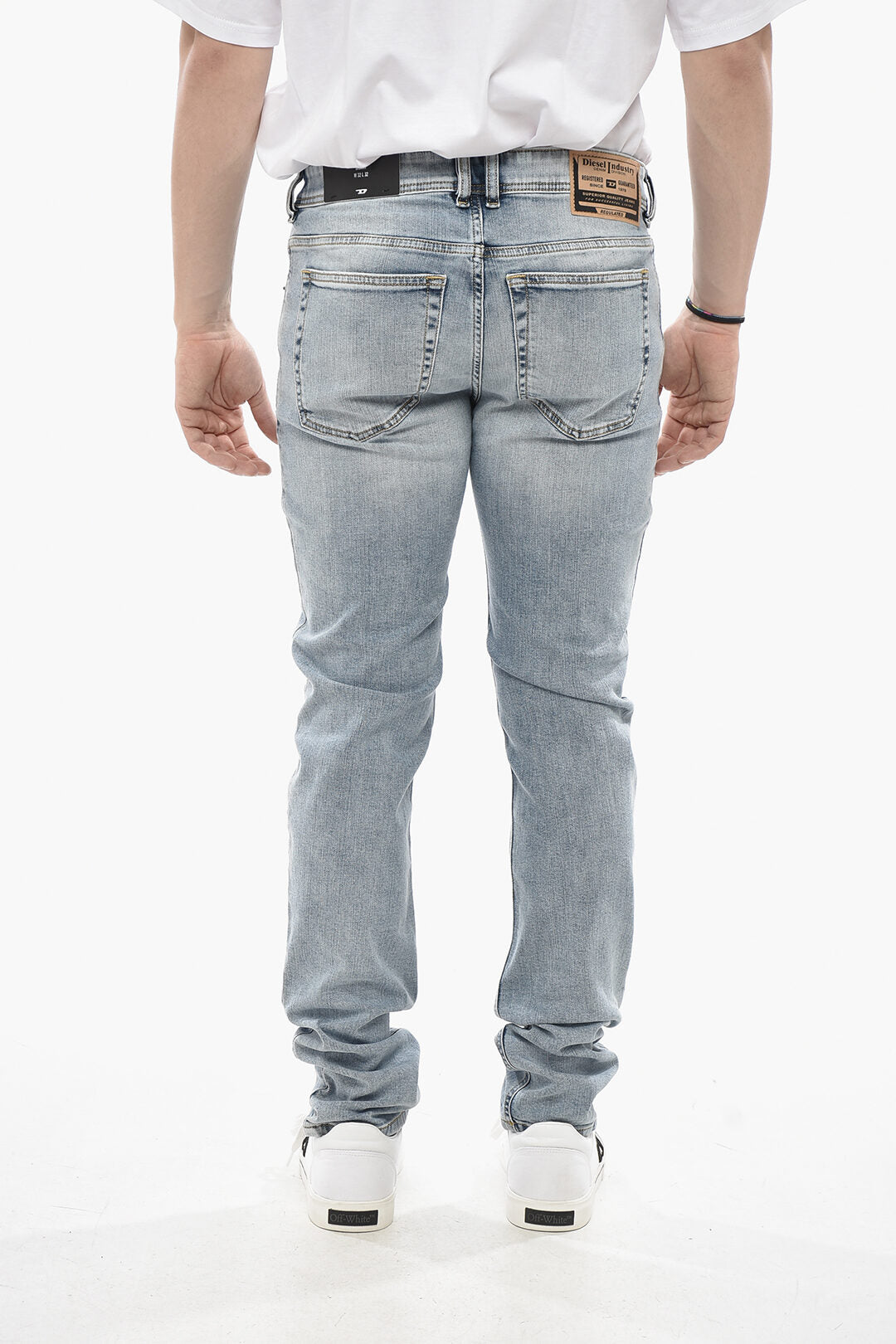 Diesel 2405~Skinny Fit Stretch Denim Jeans 1979 SLEENKER-R 16cm L.32, view 2