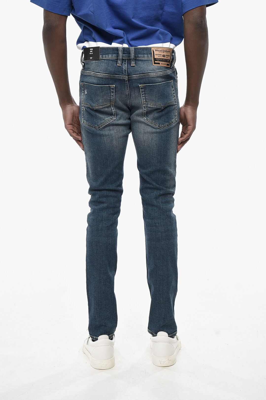 Diesel 2405~Jeans Skinny Fit TEPPHAR-X Vintage Effect 16cm L.32, view 2