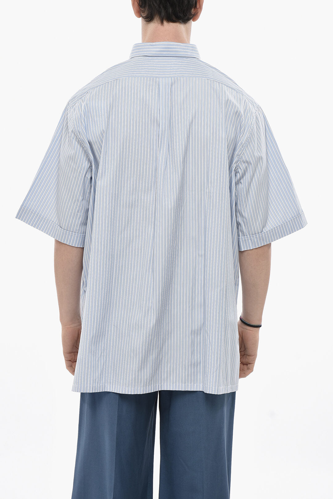 Givenchy 2750~Poplin Shirt COLLEGE with Balanced Stripes, view 2