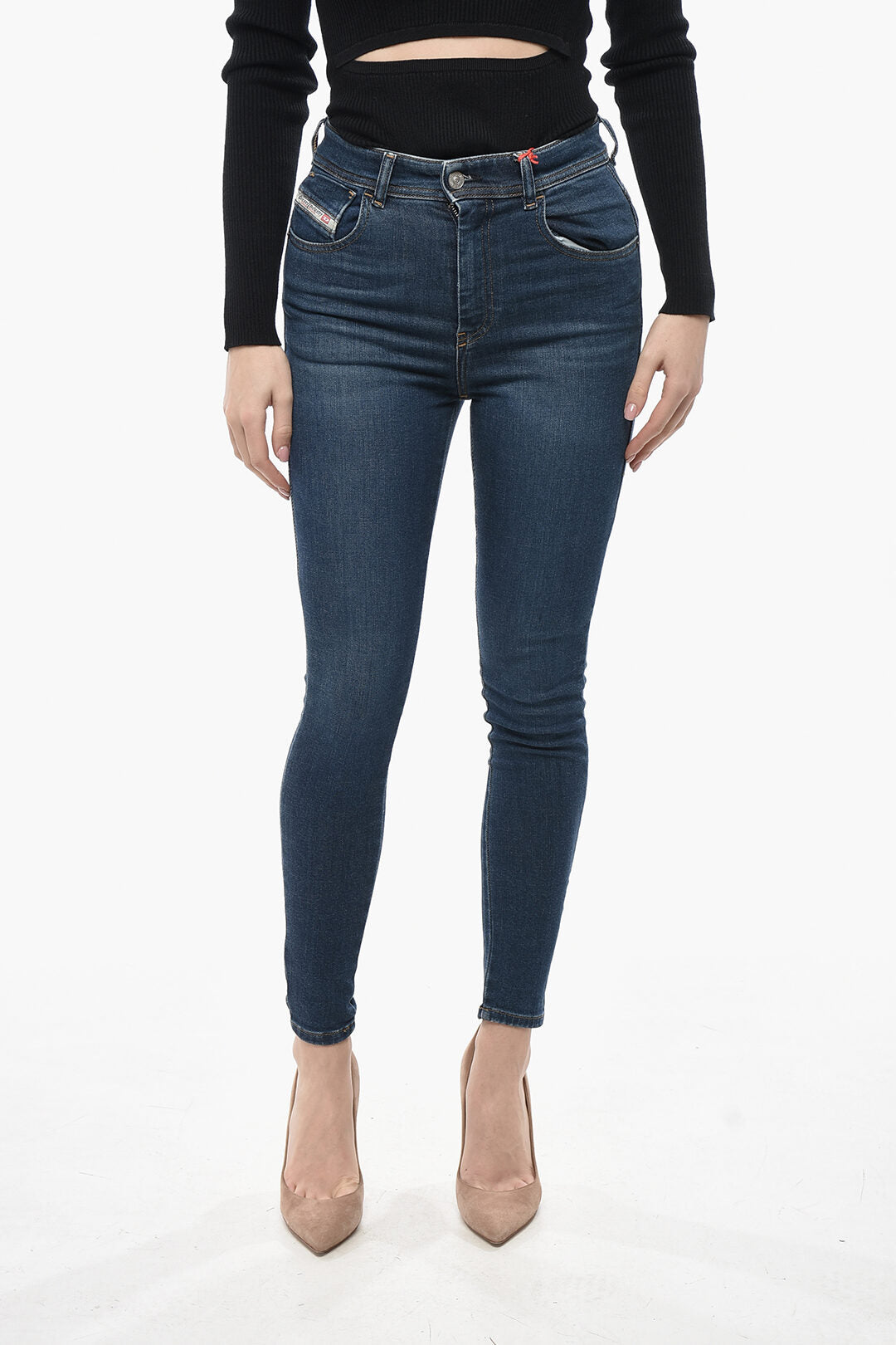 Diesel 2405~LIBRARY Skinny-Fit Jeans 1984 SLANDY HIGH High Rise 11cm L.32