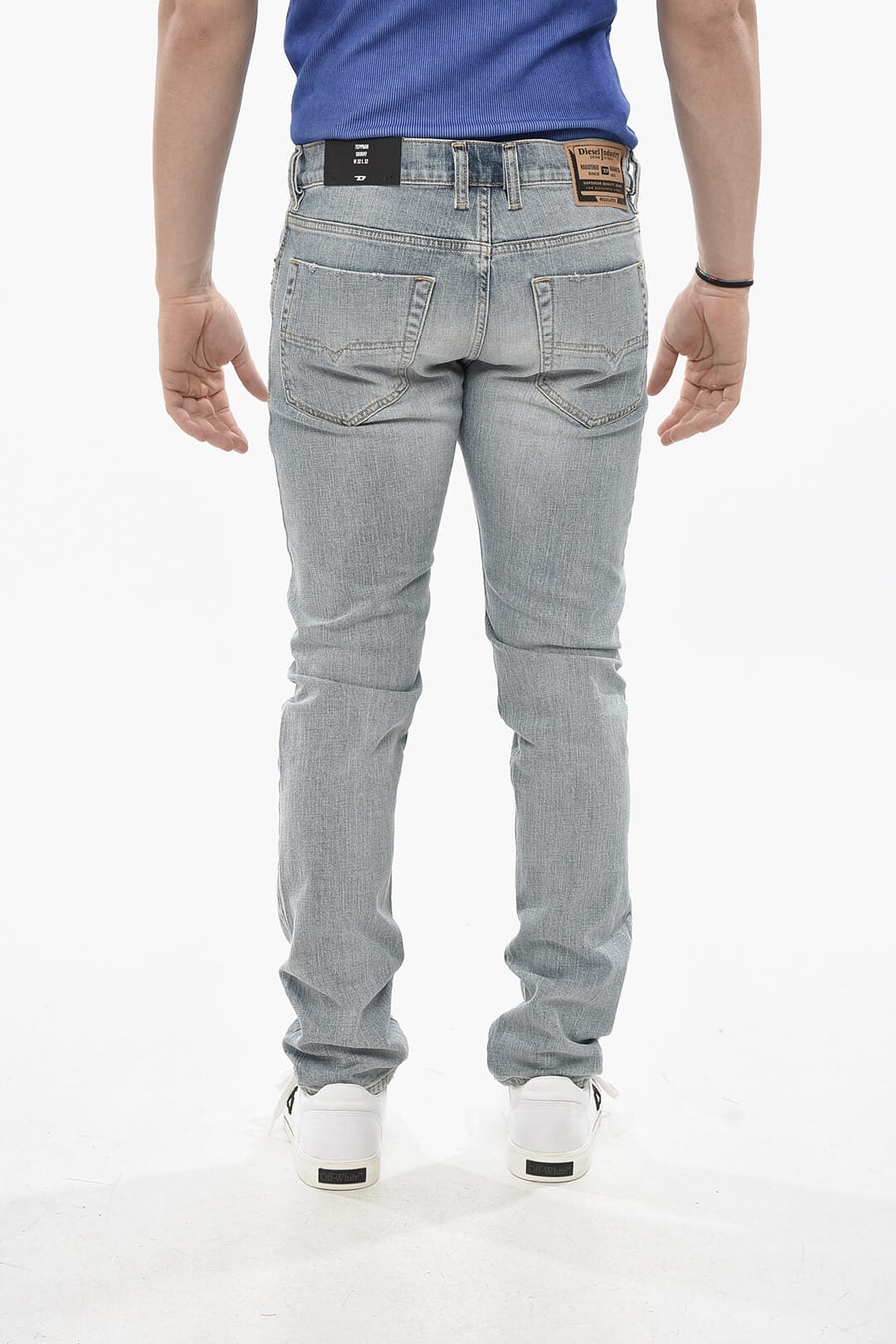 Diesel 0138~Jeans Skinny Fit TEPPHAR-X Vintage Effect 16cm L.32, view 2