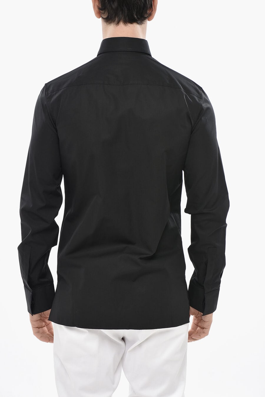 Givenchy 0130~Poplin Shirt with Hidden Button Placket, view 2