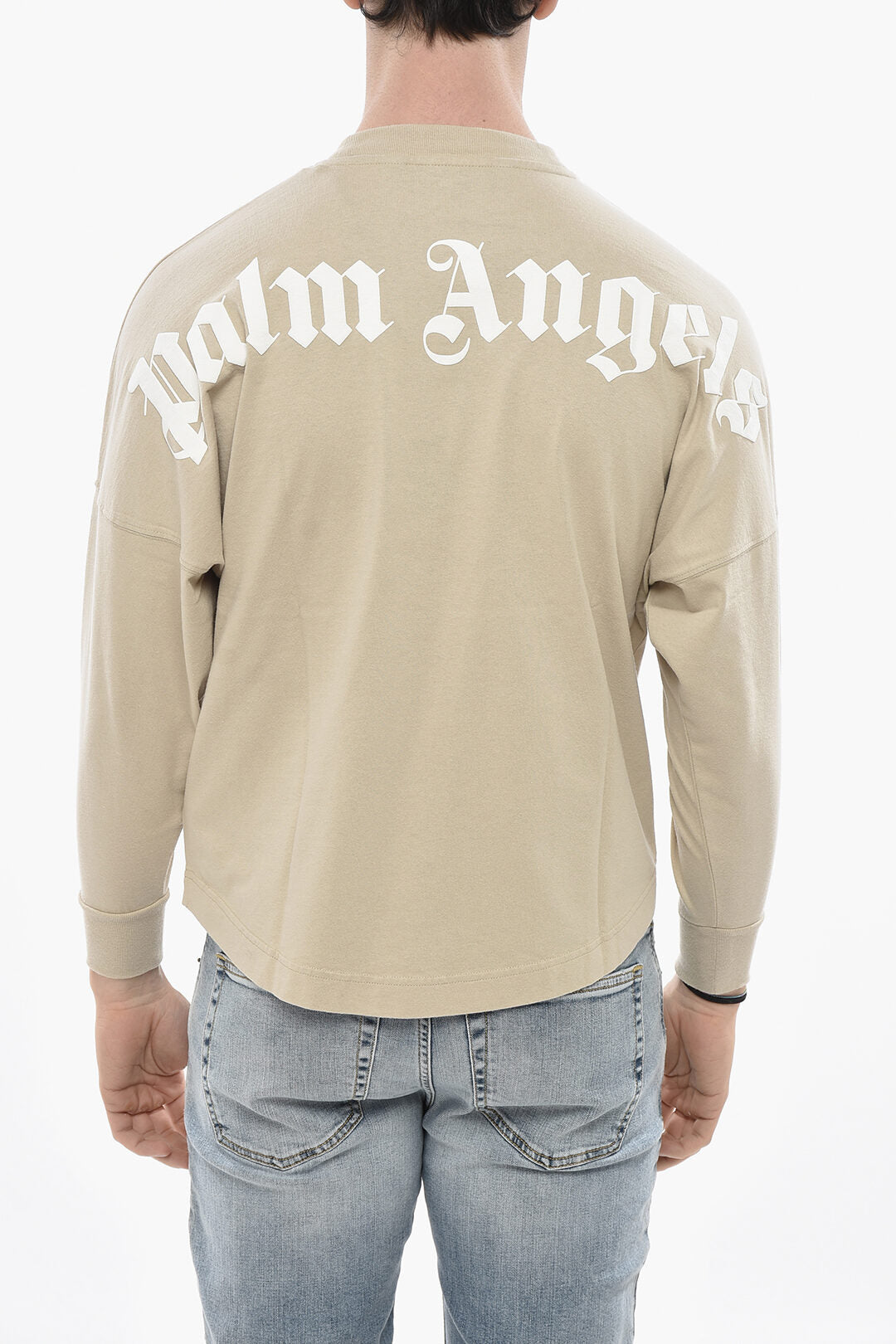 Palm Angels 2500~Cotton Long-Sleeve T-Shirt CLASSIC LOGO