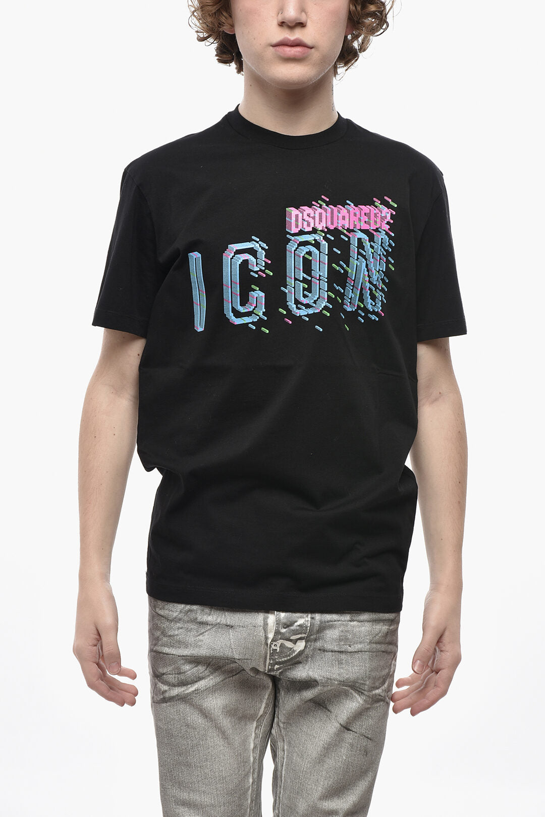 Dsquared2 3500~Cotton Crewneck T-Shirt ICON