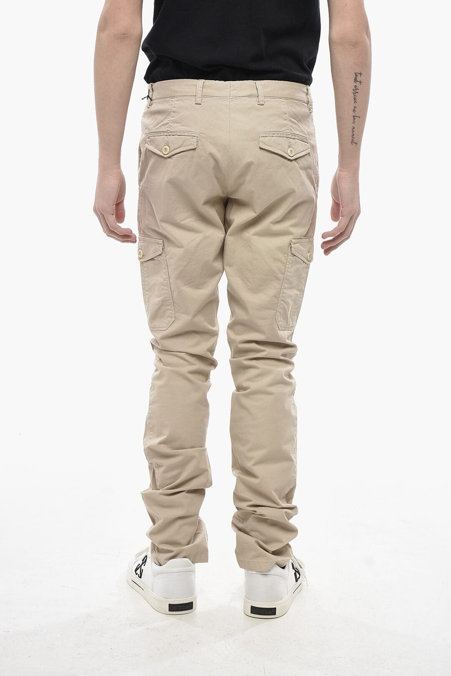 Corneliani 2500~Slim-Fit Cotton Cargo Trousers