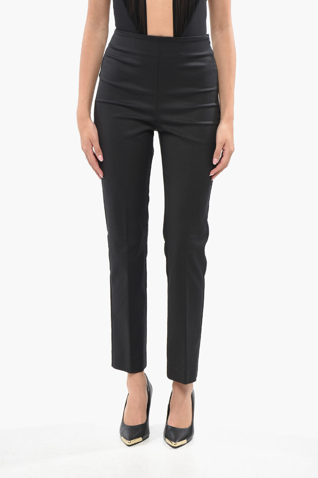 Róhe 3500~Cotton Blend Cigarette Pants