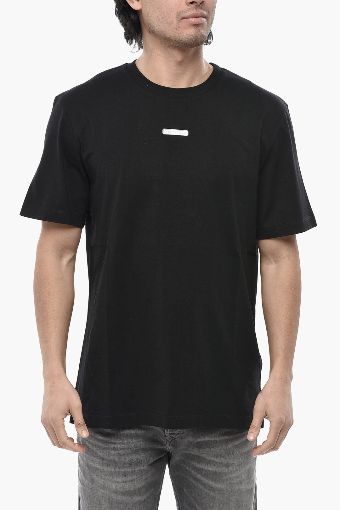 Dsquared2 3500~Cotton Regular-Fit T-Shirt With Front Logo