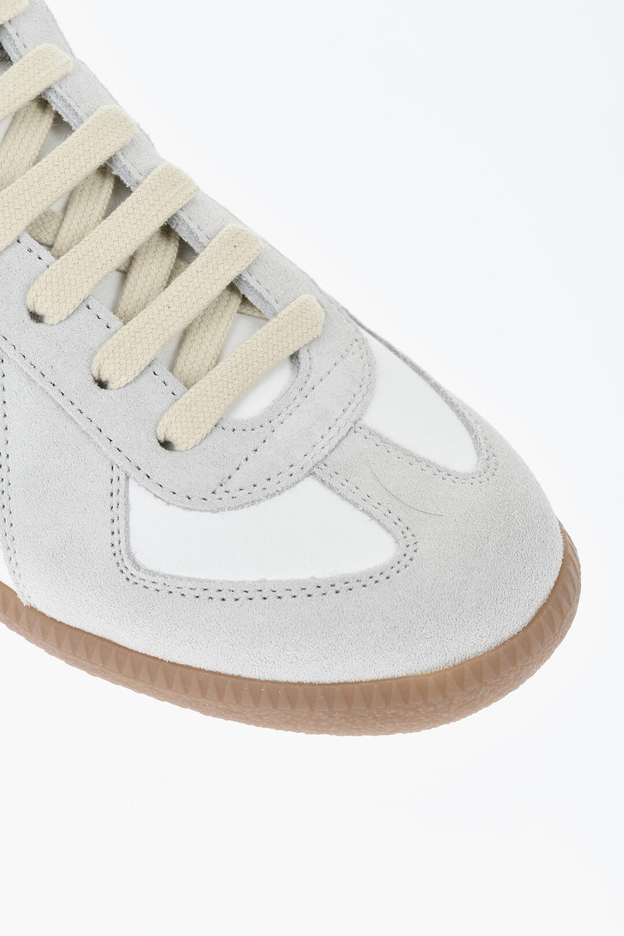 Maison Margiela 2405~MM22 Leather Low Mule-Fit Sneakers, view 4