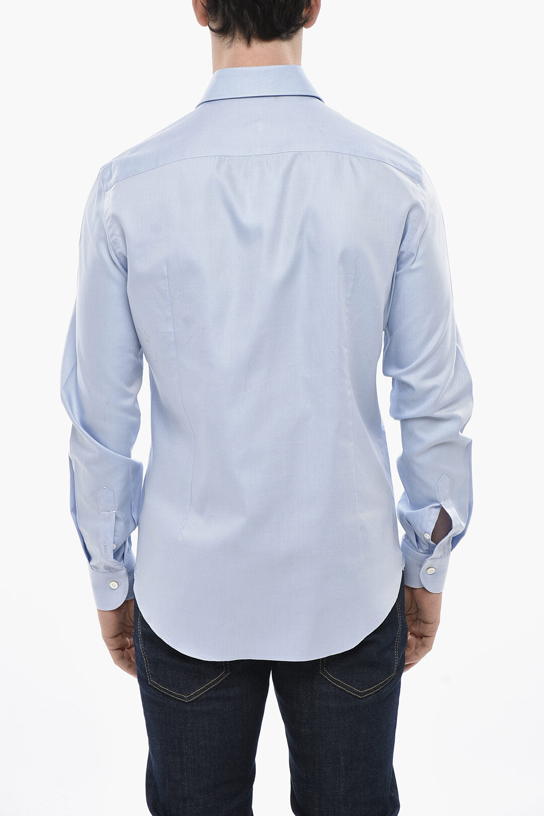 Vincenzo di Ruggiero 2405~Cotton Poplin Shirt with French Collar