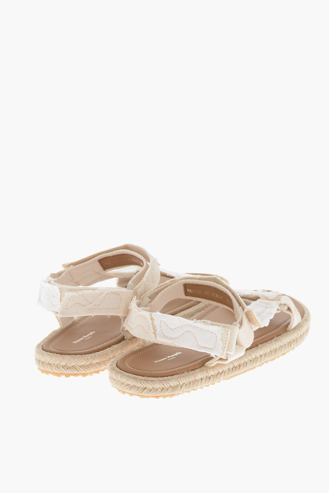 Maison Margiela 2405~MM22 Canvas Sandals with Rope Sole