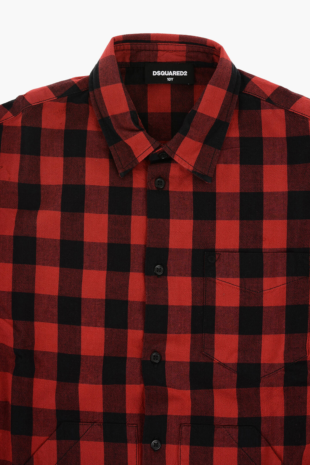 Dsquared2 Kids 2550~Buffalo Checked Shirt, view 2