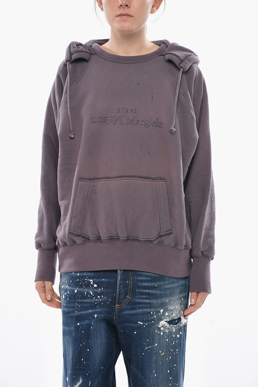 Maison Margiela 2550~MM1 Cotton Hoodie REVERSE