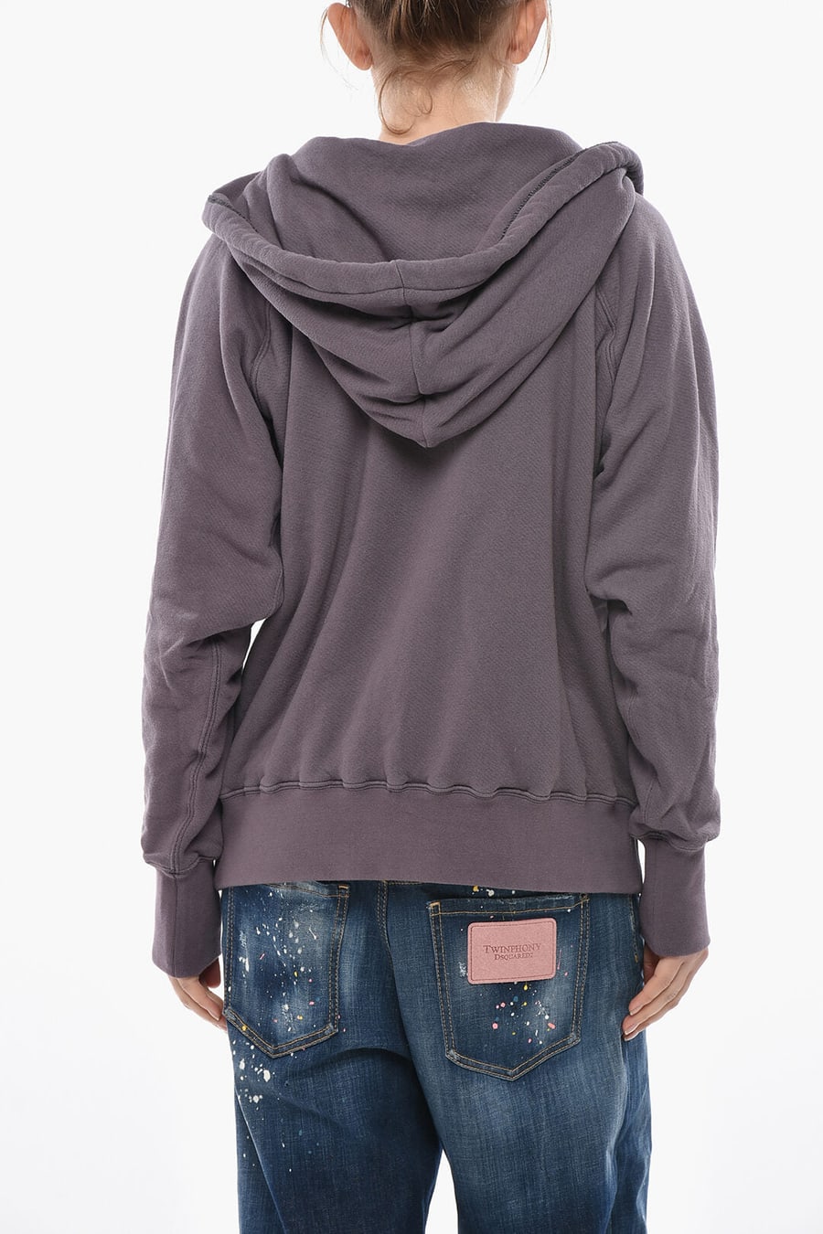 Maison Margiela 2550~MM1 Cotton Hoodie REVERSE, view 2