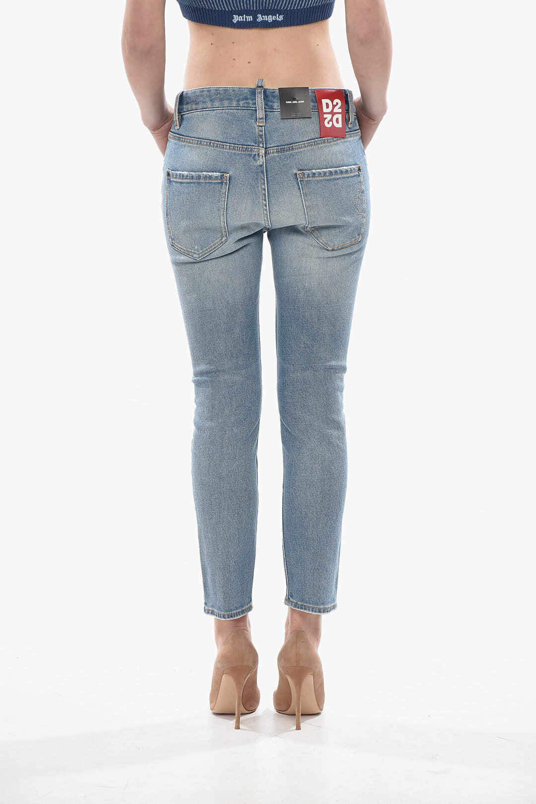 Dsquared2 2405~Stretch Denim Jeans COOL GIRL 15cm