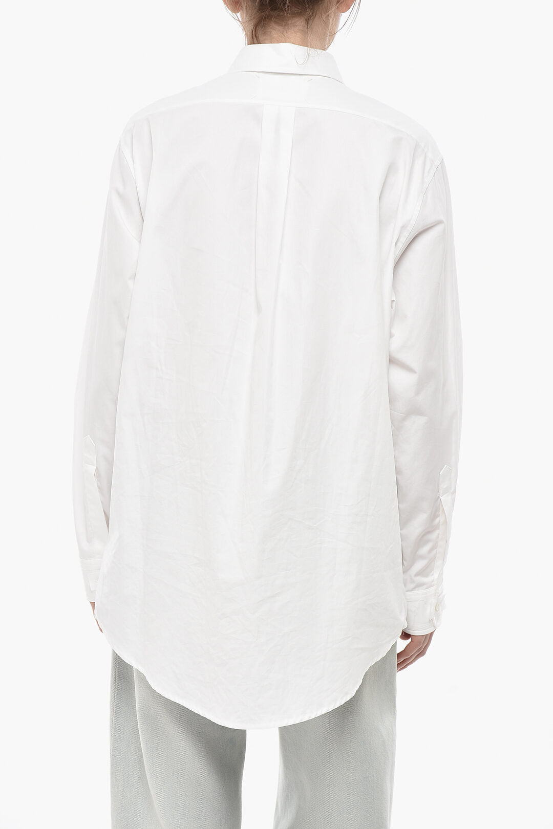 Maison Margiela 2405~MM4 Poplin Shirt with Pocket, view 2