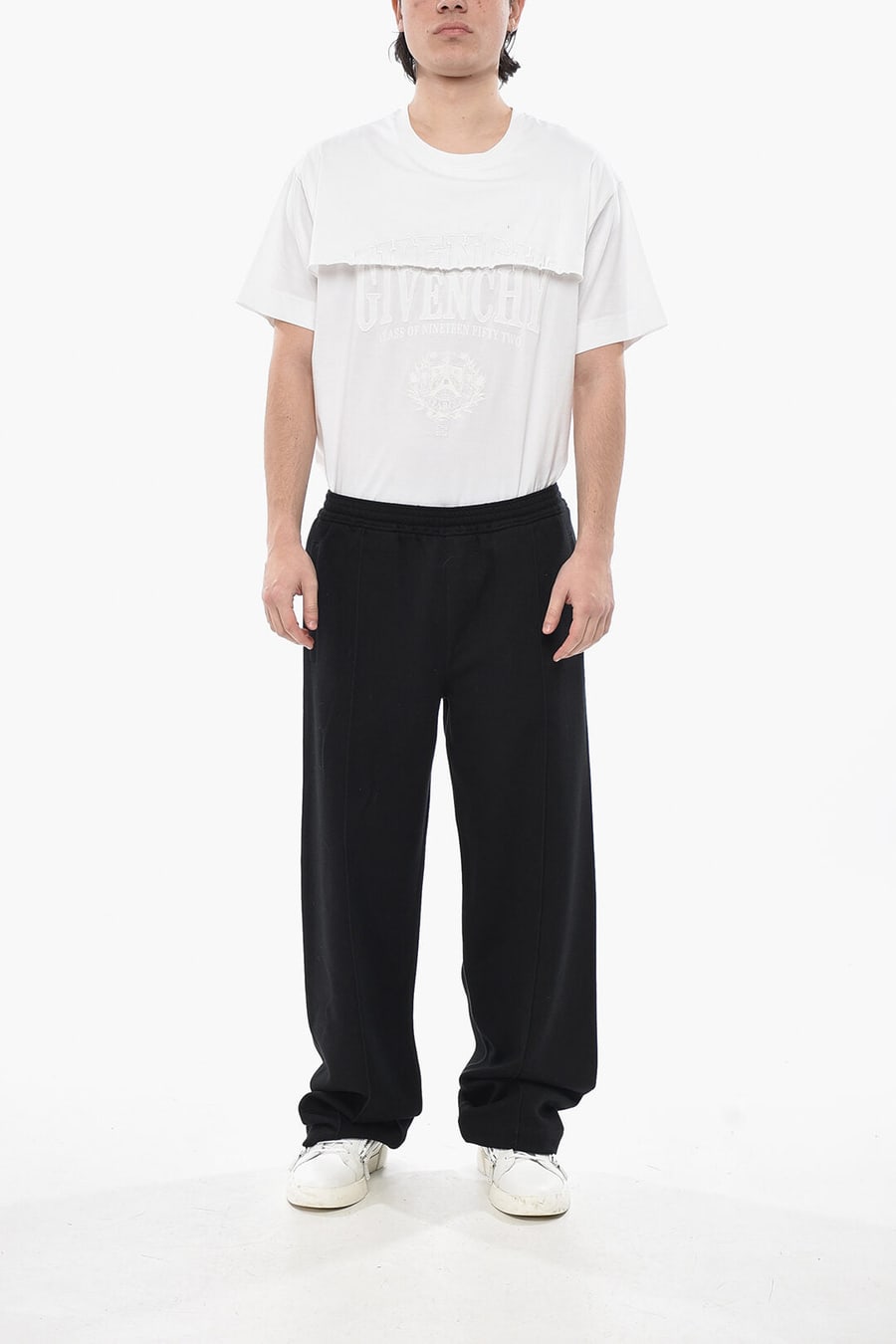 Givenchy 0140~Cotton Joggers with Front Pleats, view 3