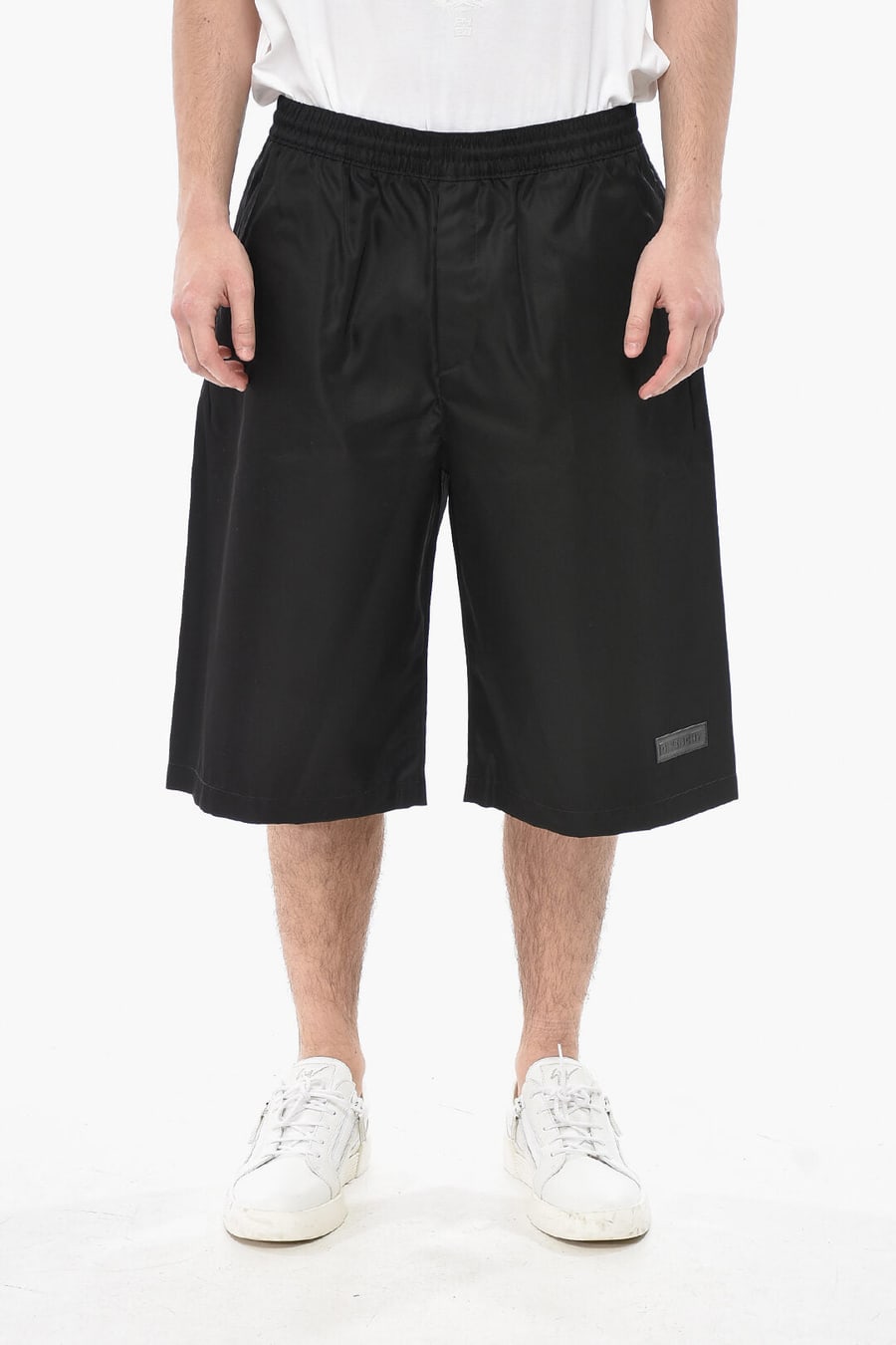 Givenchy 3500~Nylon Shorts with Elastic Waist and Drawstring