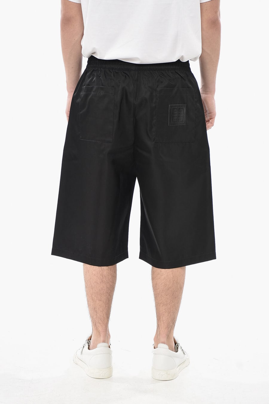 Givenchy 3500~Nylon Shorts with Elastic Waist and Drawstring, view 2