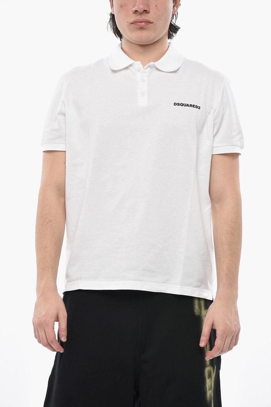 Dsquared2 2405~Solid Polo TENNIS FIT with Embossed Logo