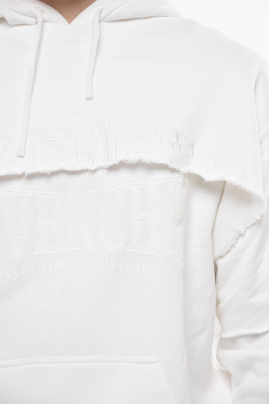 Givenchy 2405~Hoodie Sweatshirt COLLEGE in Double Fabric with Embroidery, view 3
