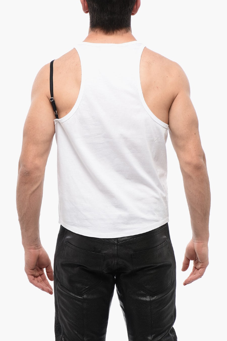 Dsquared2 2405~ICON Tank Top with Branded Drawstrings, view 2