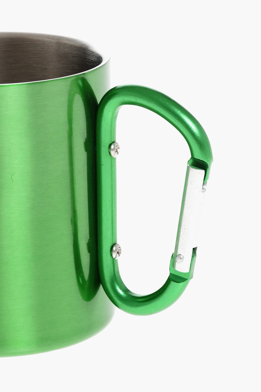 Dsquared2 2850~Solid-Color Steel Mug with D-Ring Handle, view 3