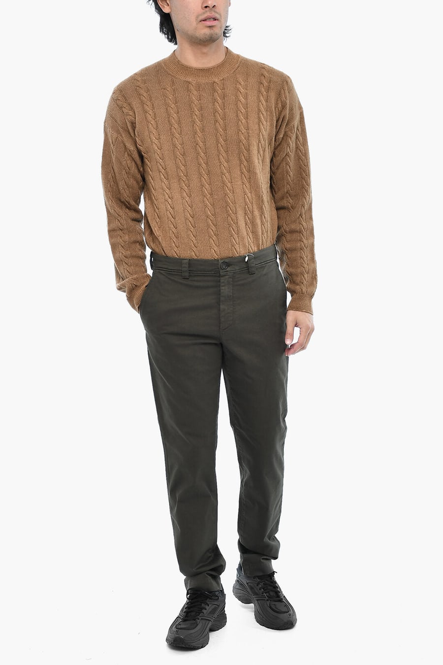 Woolrich 2850~Straight-Leg Chino Pants With Logo Button, view 4