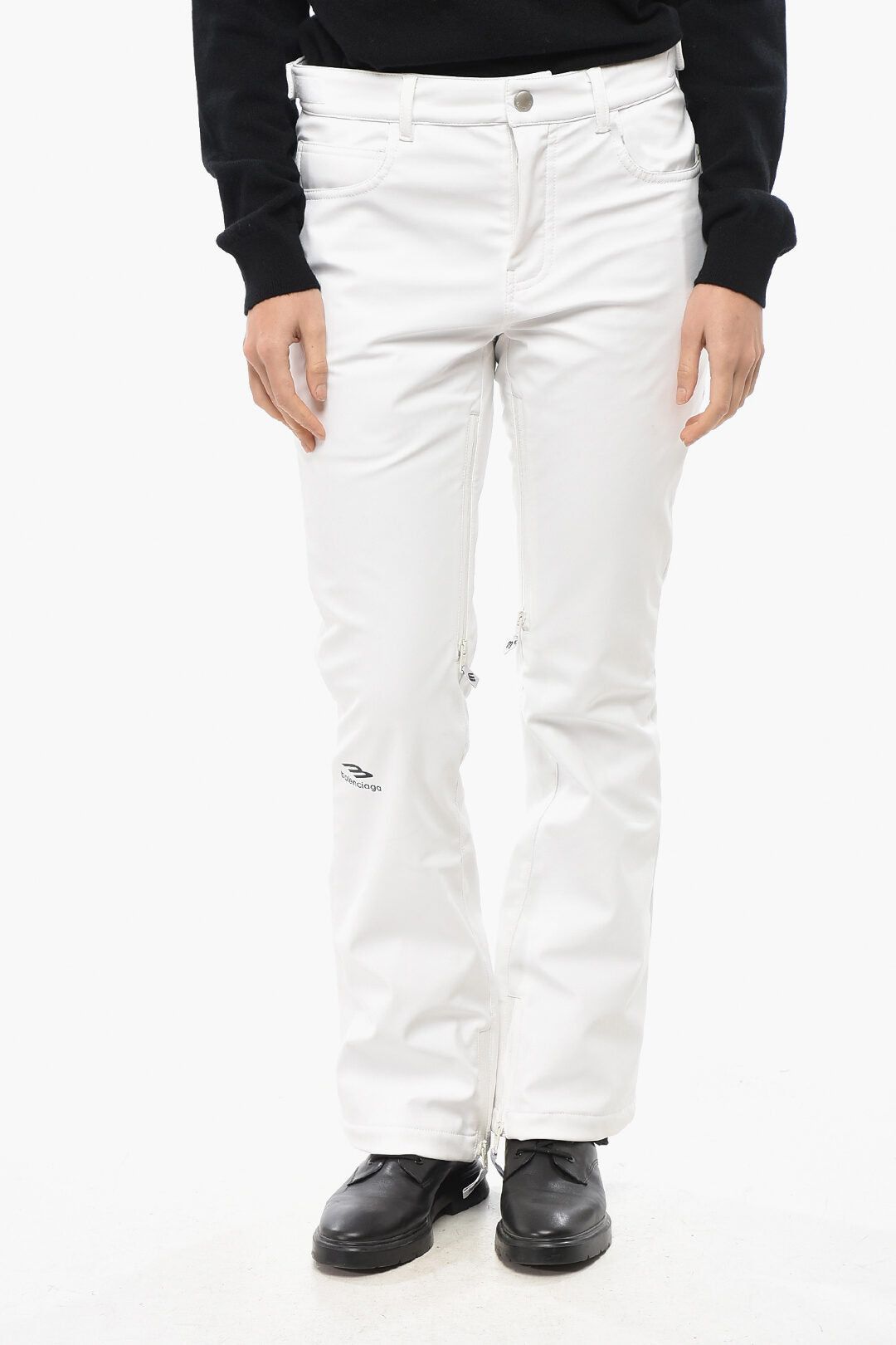 Balenciaga 2405~SKIWEAR Thermal Ski Pants with Ankle Zip