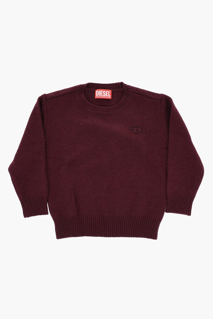 Diesel Kids 2900~Wool-Blend Crewneck Sweater KOLBY with Monogram