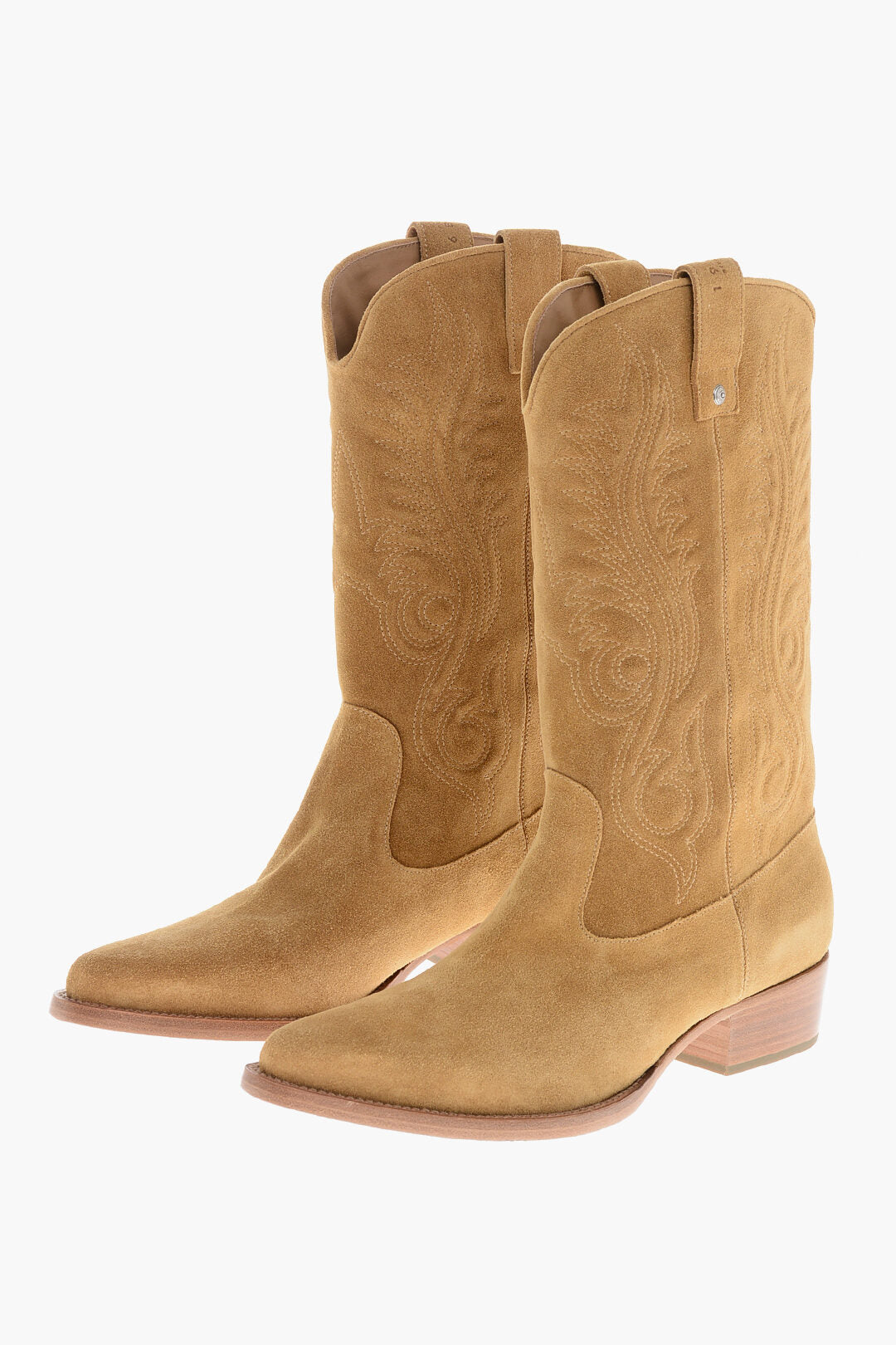 1989 Studio 2405~Suede Texan Boots