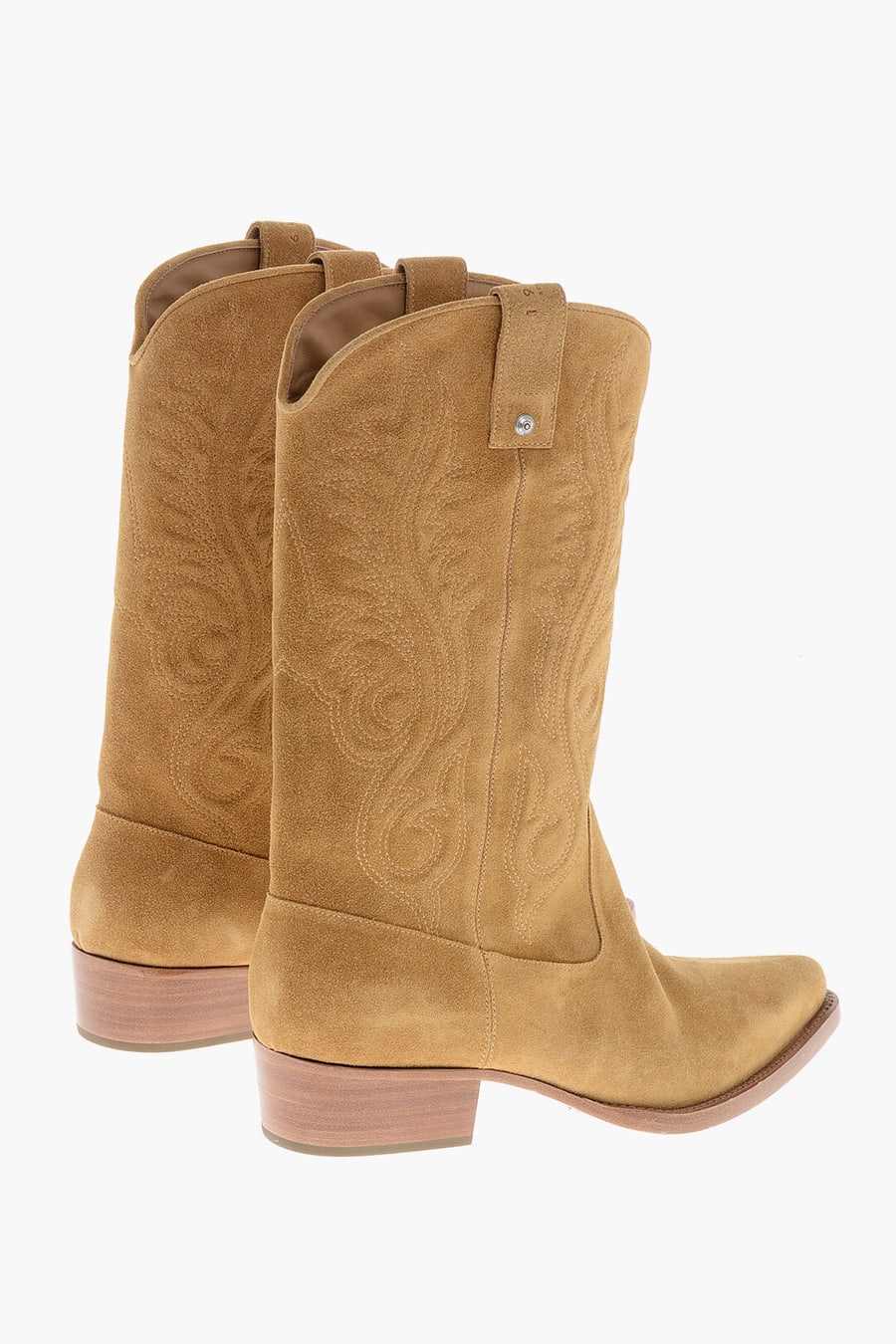 1989 Studio 2405~Suede Texan Boots, view 2
