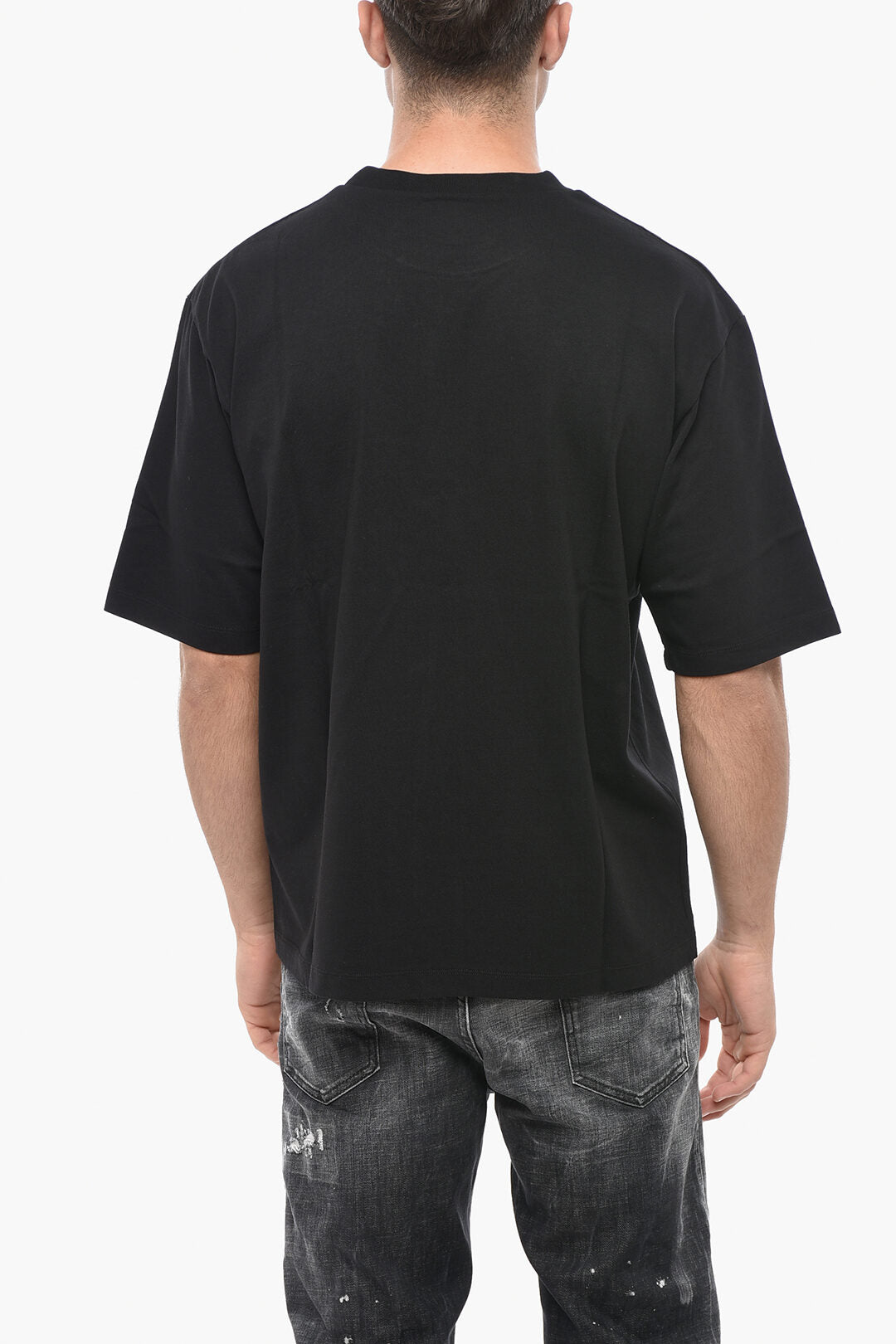 Dsquared2 3500~Cotton Crewneck T-Shirt BST with Print, view 2
