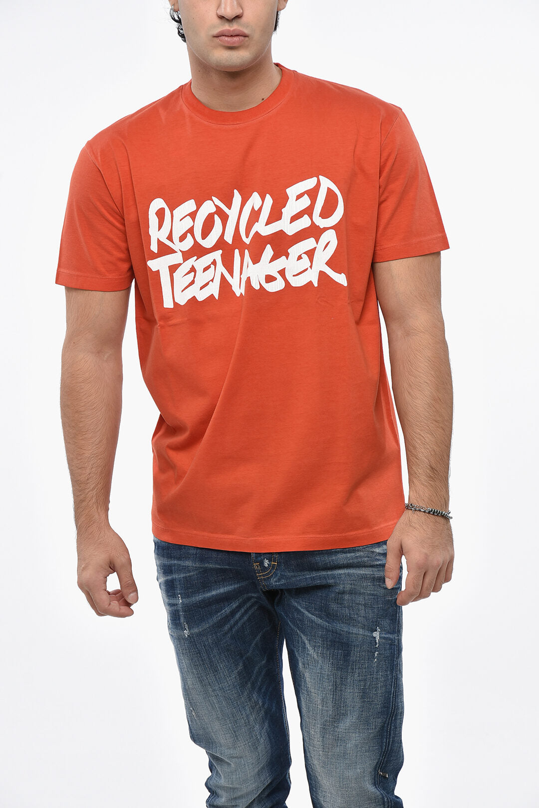 Dsquared2 2950~Solid Crewneck T-Shirt