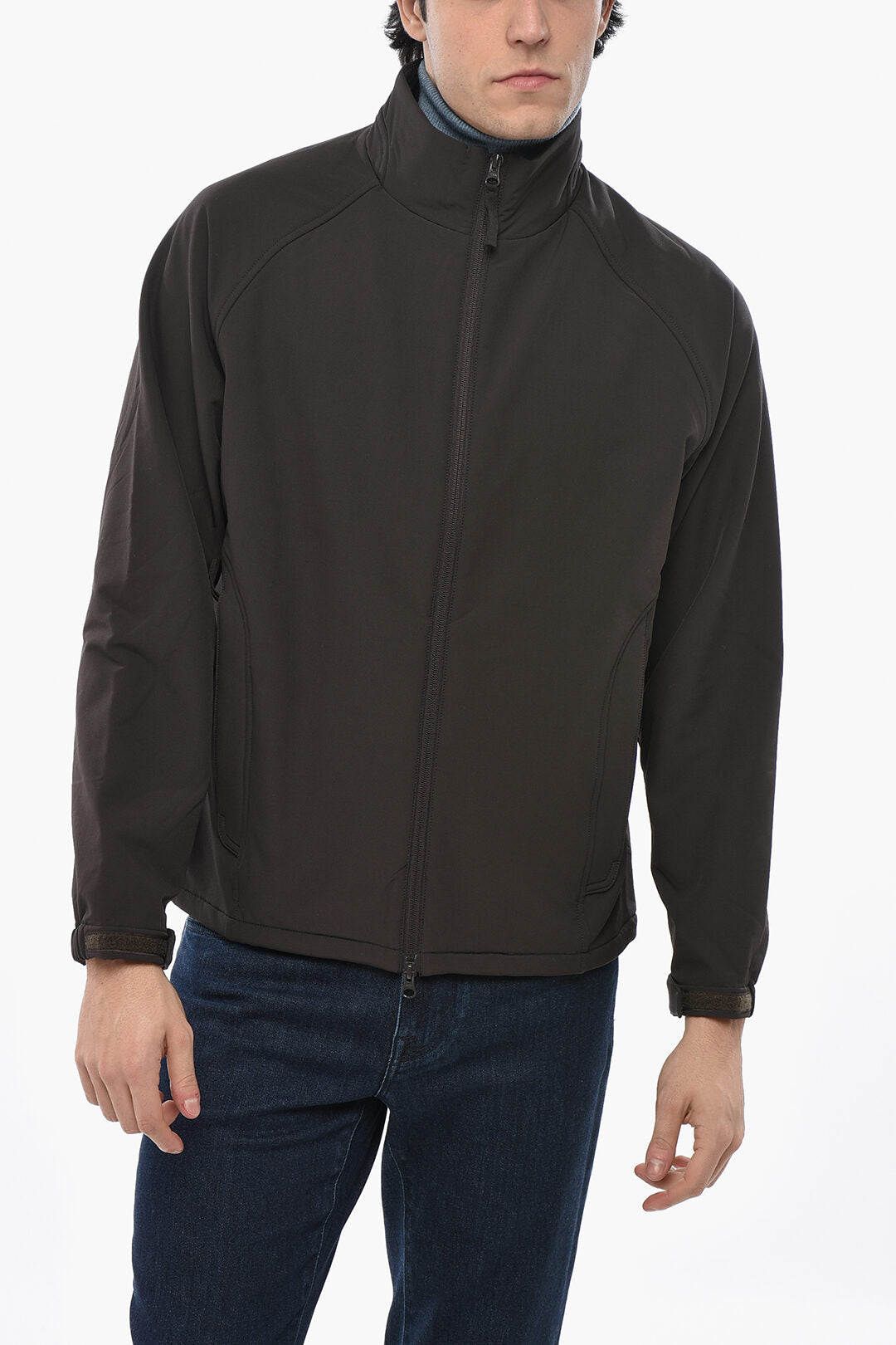 Hiking Patrol 2405~Solid-Colored Windbreaker SOFT SHELL with Fleece Lining