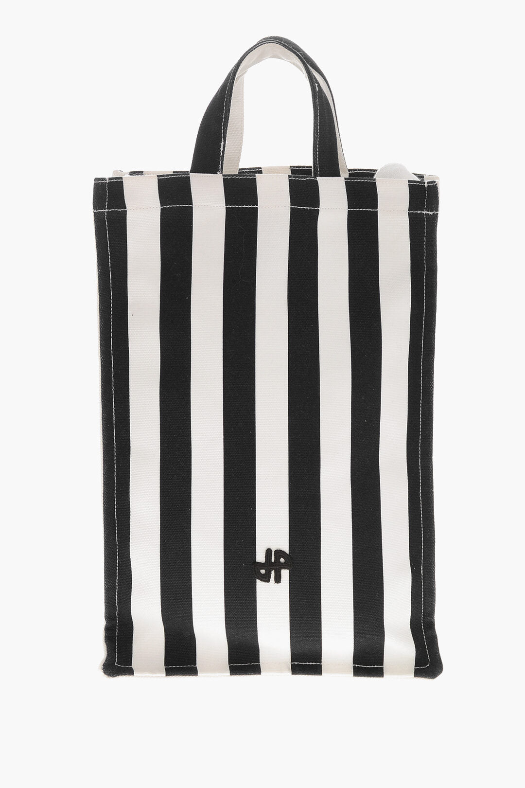 Patou 2550~Canvas Tote Bag with Awning Stripes