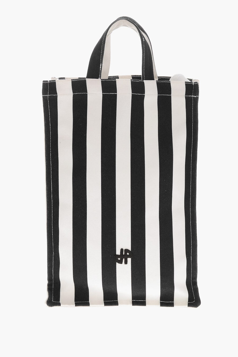 Patou 2550~Canvas Tote Bag with Awning Stripes