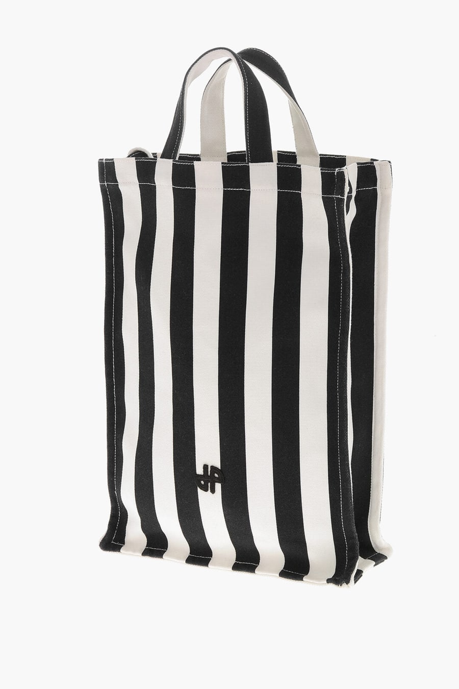 Patou 2550~Canvas Tote Bag with Awning Stripes, view 2