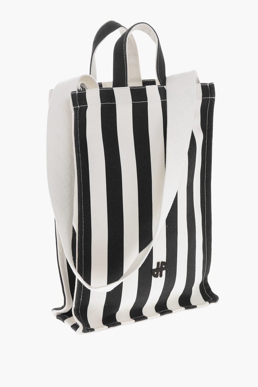 Patou 2550~Canvas Tote Bag with Awning Stripes, view 3