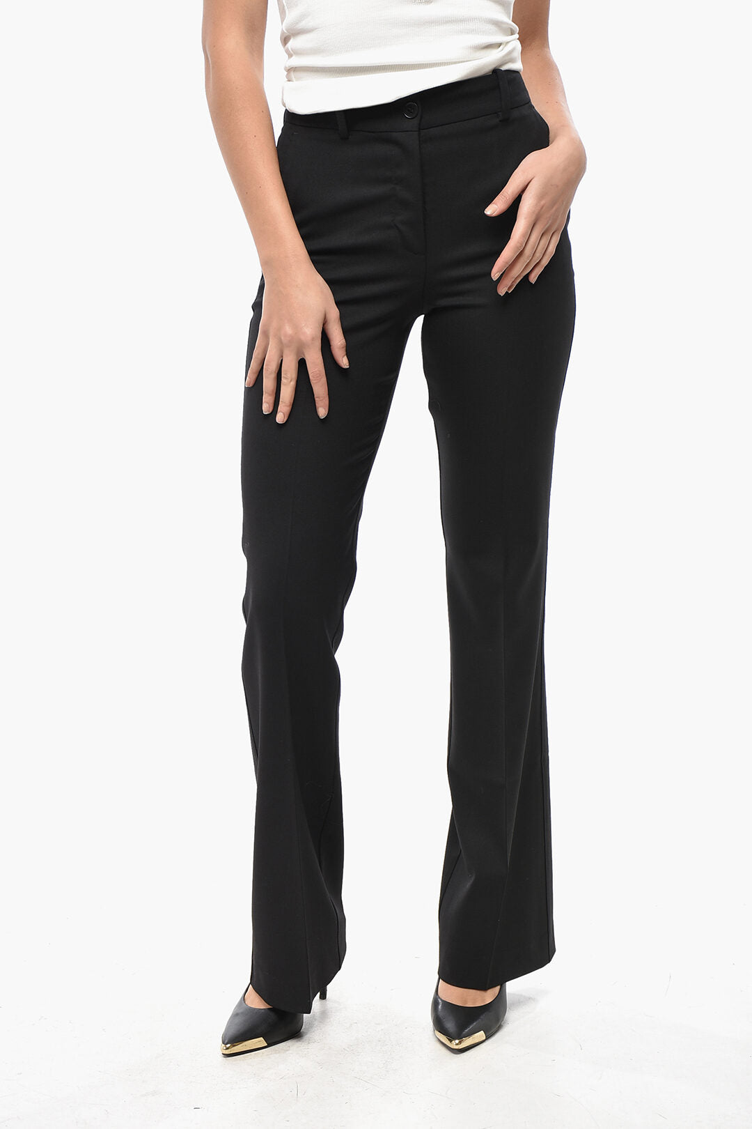 P.A.R.O.S.H. 3500~Stretch Wool Trousers LILIUXY