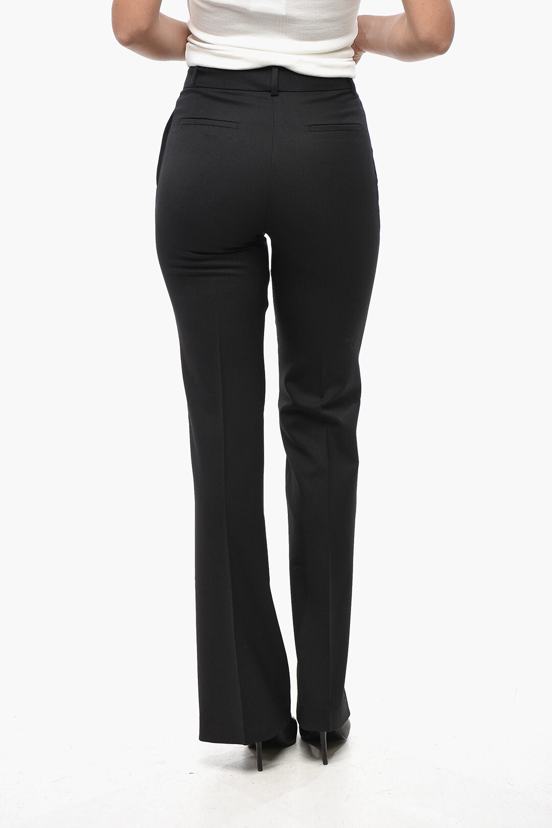 P.A.R.O.S.H. 3500~Stretch Wool Trousers LILIUXY, view 2