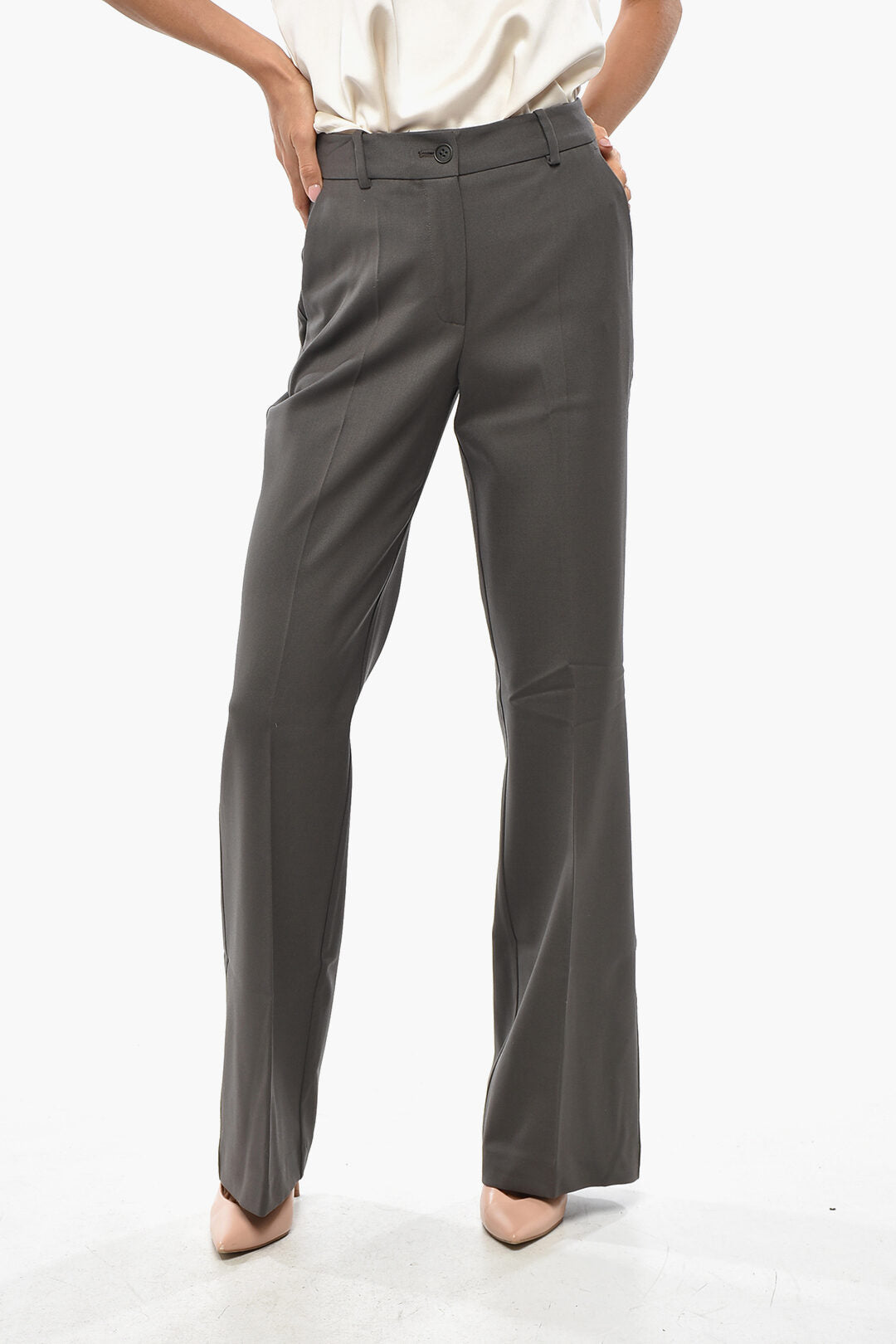 P.A.R.O.S.H. 2850~Stretch Wool Trousers LILIUXY