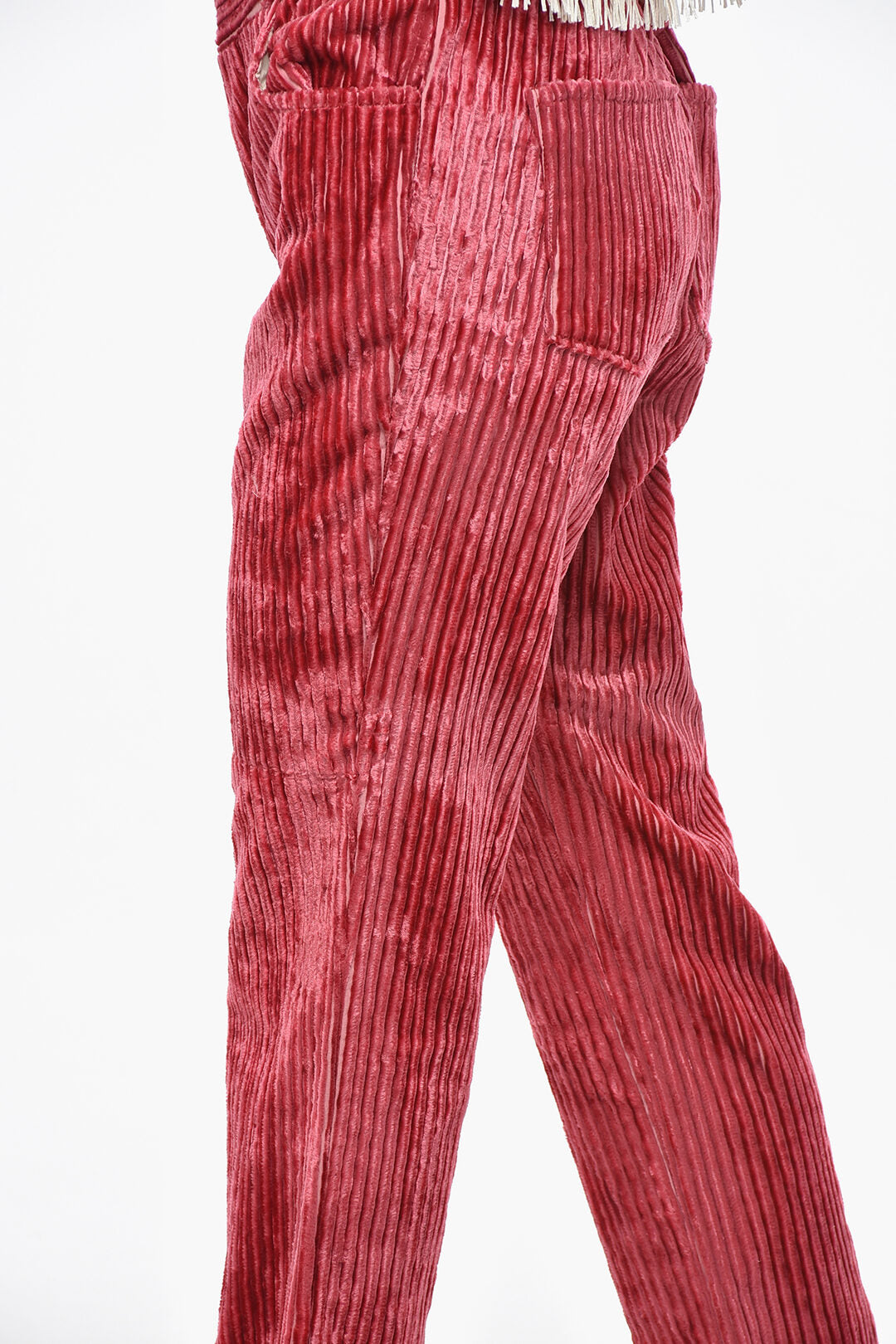 Isabel Marant 3050~5-Pocket Ribbed Velour Trousers DOLANN
