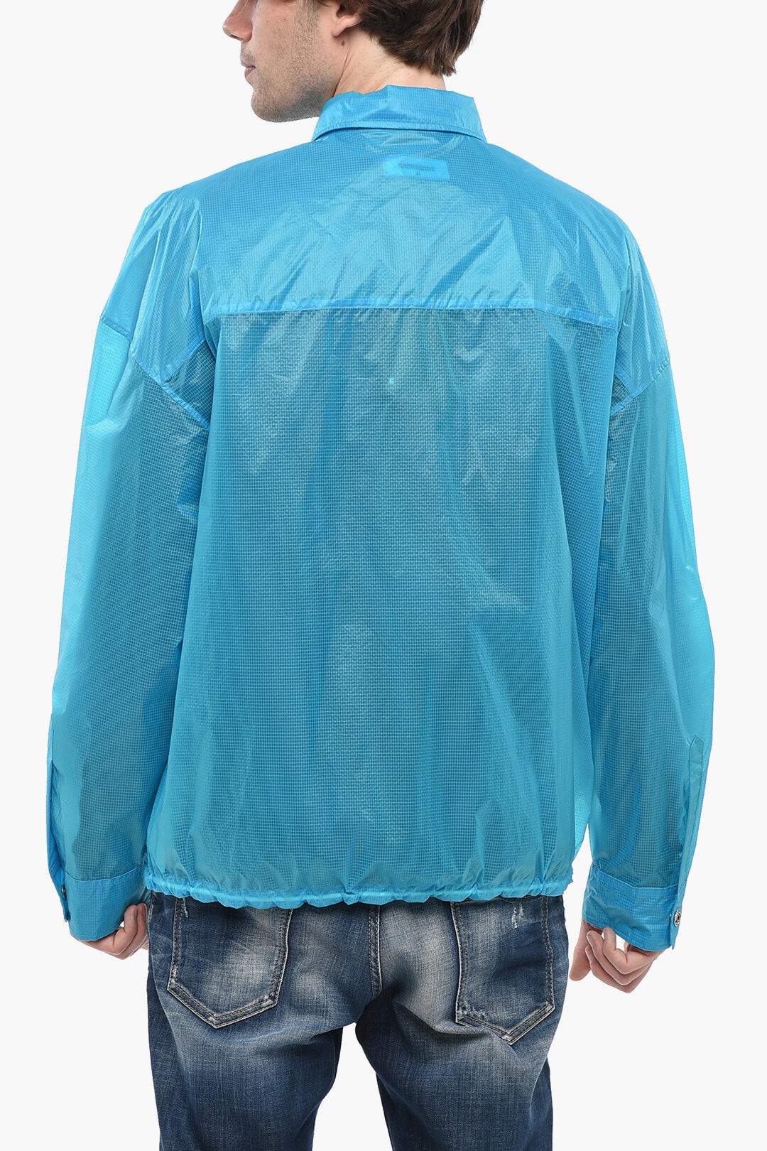 Dsquared2 2405~Utility Overshirt in Checked Ripstop, view 2
