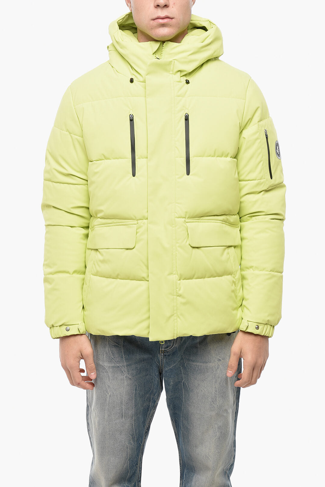 Save the Duck 2850~Padded Jacket with Sleeve Pocket